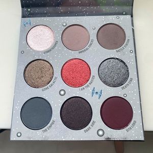 ColourPop Star Wars Darth Vader palette